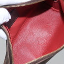 LOUIS VUITTON Damier Ebene Pochette Cosmetic PM Pouch N47516 LV Auth BD043-14