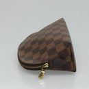 LOUIS VUITTON Damier Ebene Pochette Cosmetic PM Pouch N47516 LV Auth BD043-4