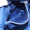 PRADA Hand Bag Nylon 2way Blue Silver Auth BD054-26