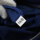 PRADA Hand Bag Nylon 2way Blue Silver Auth BD054-12