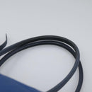 PRADA Hand Bag Nylon 2way Blue Silver Auth BD054-8