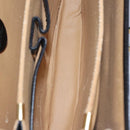 CELINE Hand Bag Leather Black Gold Auth BD058V-11