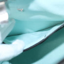 Salvatore Ferragamo Gancini Shoulder Bag Leather Silver Peppermint Auth BD070AV-22