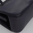 PRADA Hand Bag Leather Purple Auth BD072-9