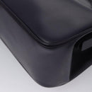 PRADA Hand Bag Leather Purple Auth BD072-16