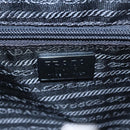 PRADA Hand Bag Leather Purple Auth BD072-17