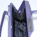 PRADA Hand Bag Leather Purple Auth BD072-19