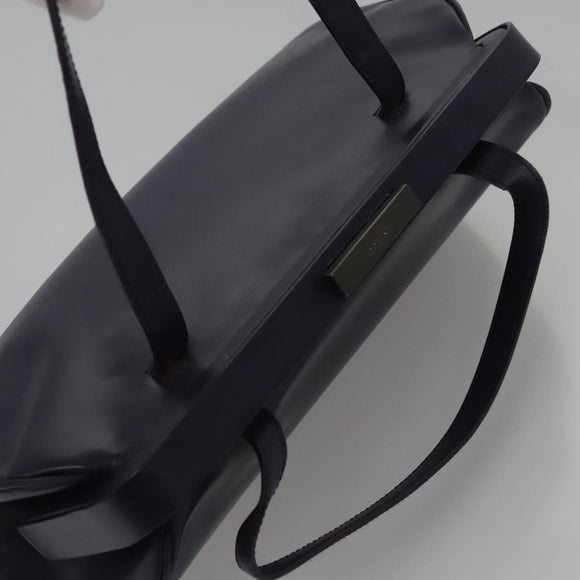 PRADA Hand Bag Leather Purple Auth BD072