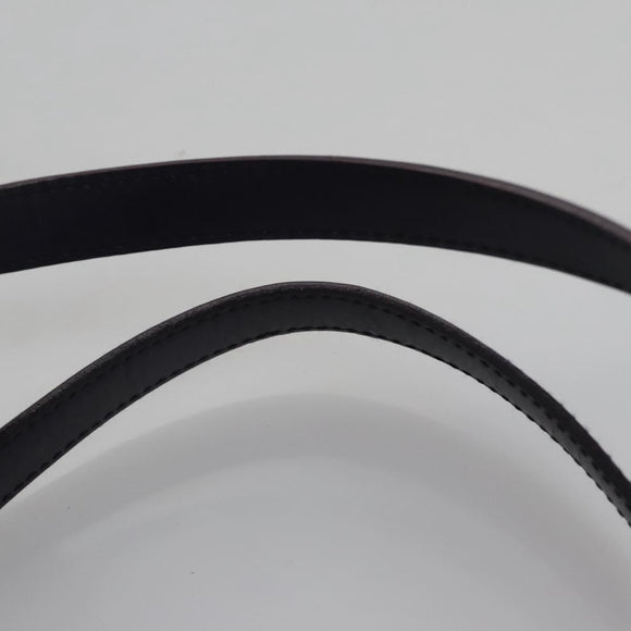 PRADA Hand Bag Leather Purple Auth BD072