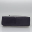 PRADA Hand Bag Leather Purple Auth BD072-5