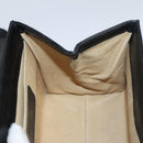 MCM Vicetos Logogram Hand Bag Nylon Black Gold Auth BD073-22