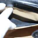 MCM Vicetos Logogram Hand Bag Nylon Black Gold Auth BD073-24