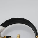 MCM Vicetos Logogram Hand Bag Nylon Black Gold Auth BD073-8