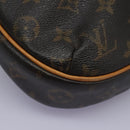 LOUIS VUITTON Monogram Odeon PM Shoulder Bag M56390 LV Auth BD077-15