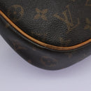 LOUIS VUITTON Monogram Odeon PM Shoulder Bag M56390 LV Auth BD077-17