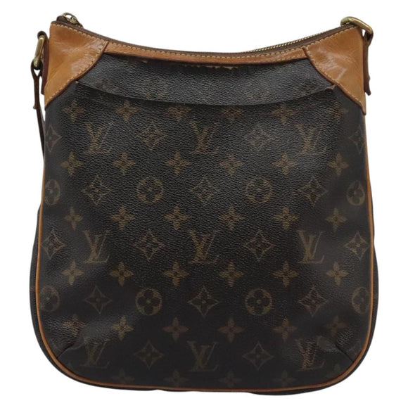 LOUIS VUITTON Monogram Odeon PM Shoulder Bag M56390 LV Auth BD077