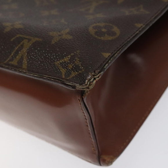 LOUIS VUITTON Monogram Monceau 28 Hand Bag M51185 LV Auth BD080