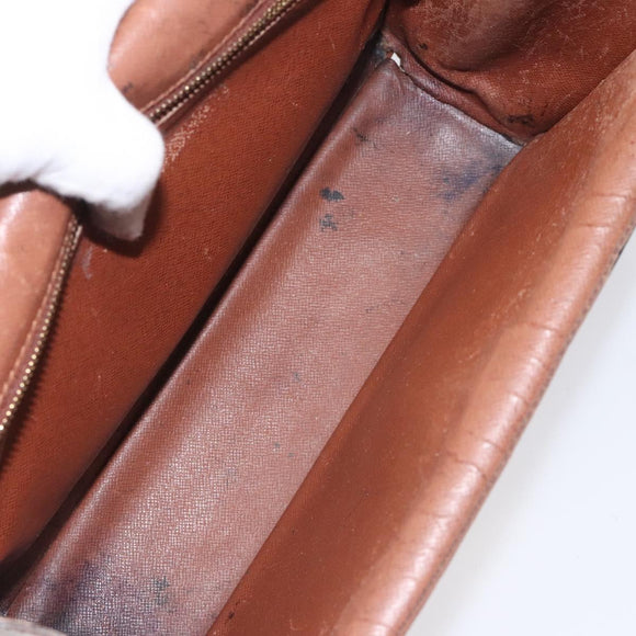 LOUIS VUITTON Monogram Monceau 28 Hand Bag M51185 LV Auth BD080