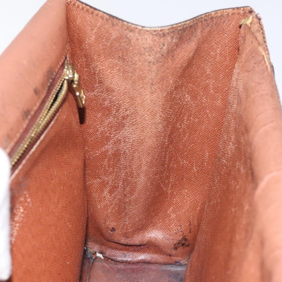 LOUIS VUITTON Monogram Monceau 28 Hand Bag M51185 LV Auth BD080