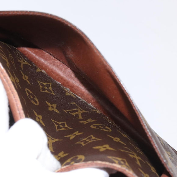 LOUIS VUITTON Monogram Monceau 28 Hand Bag M51185 LV Auth BD080