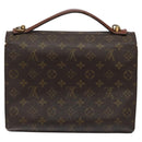 LOUIS VUITTON Monogram Monceau 28 Hand Bag M51185 LV Auth BD080-2