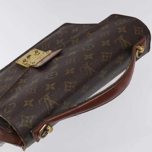 LOUIS VUITTON Monogram Monceau 28 Hand Bag M51185 LV Auth BD080
