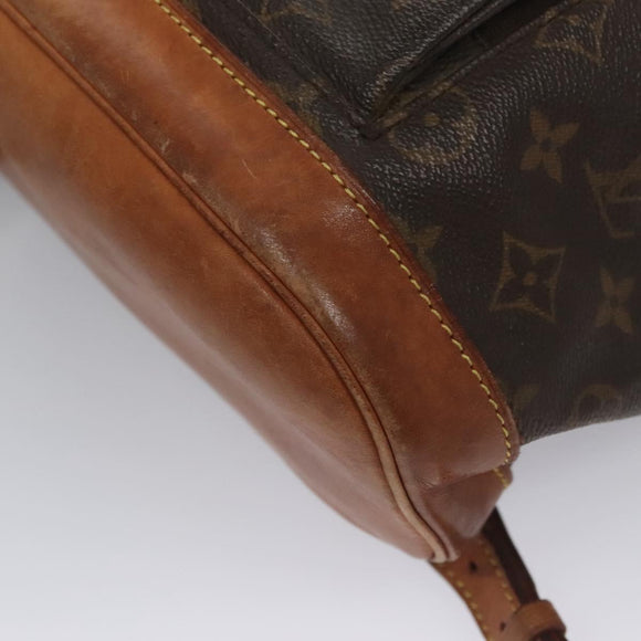 LOUIS VUITTON Monogram Montsouris MM Backpack M51136 LV Auth BD083