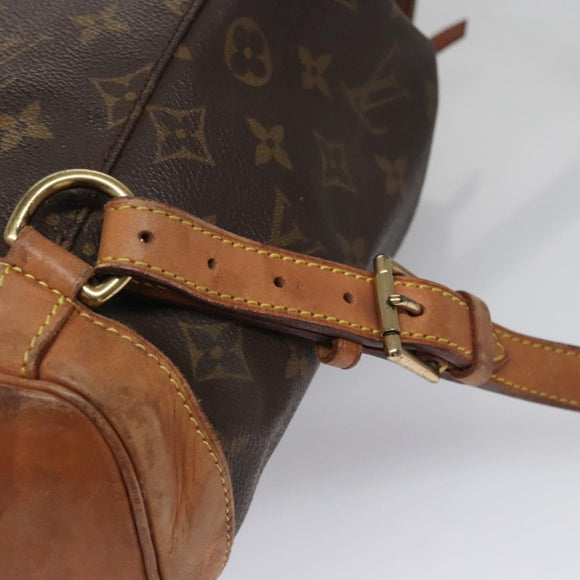 LOUIS VUITTON Monogram Montsouris MM Backpack M51136 LV Auth BD083