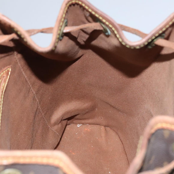 LOUIS VUITTON Monogram Montsouris MM Backpack M51136 LV Auth BD083