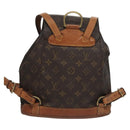 LOUIS VUITTON Monogram Montsouris MM Backpack M51136 LV Auth BD083-2