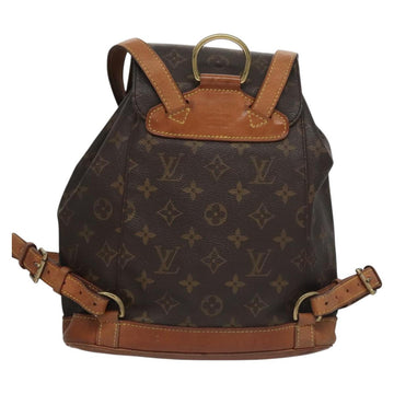 LOUIS VUITTON Monogram Montsouris MM Backpack M51136 LV Auth BD083 - 0