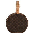 LOUIS VUITTON Monogram Petite Boite Chapeau Shoulder Bag M43514 LV Auth BD1010M-2