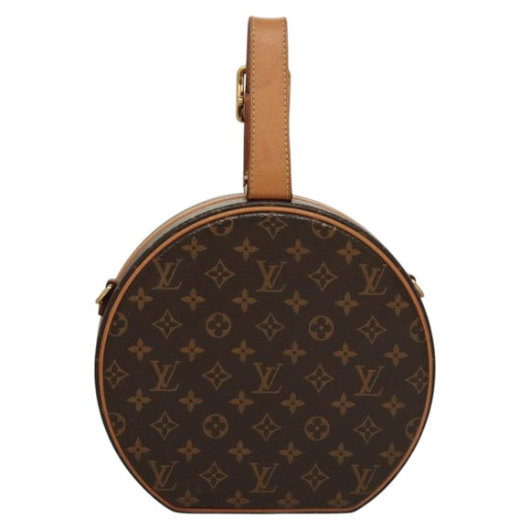 LOUIS VUITTON Monogram Petite Boite Chapeau Shoulder Bag M43514 LV Auth BD1010A