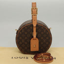 LOUIS VUITTON Monogram Petite Boite Chapeau Shoulder Bag M43514 LV Auth BD1010M-32