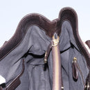 BURBERRY Nova Check Shoulder Bag PVC Beige Auth BD1024-20