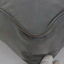 PRADA Hand Bag Nylon Gray Auth BD1037-12