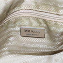 PRADA Hand Bag Nylon Gray Auth BD1037-16