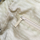 PRADA Hand Bag Nylon Gray Auth BD1037-20