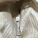 PRADA Hand Bag Nylon Gray Auth BD1037-22