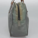 PRADA Hand Bag Nylon Gray Auth BD1037-5