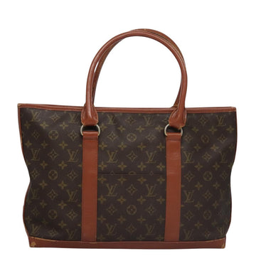 LOUIS VUITTON Monogram Sac Weekend PM Hand Bag M42425 LV Auth BD1042 - 0