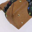 LOUIS VUITTON Monogram Multicolor Judy GM Bag 2way Black M40254 LV Auth BD1050AV-16