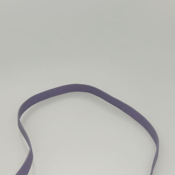 BOTTEGA VENETA Shell Shoulder Bag Leather Purple Auth BD1058AV