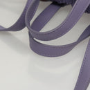 BOTTEGA VENETA Shell Shoulder Bag Leather Purple Auth BD1058AV-7