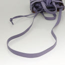 BOTTEGA VENETA Shell Shoulder Bag Leather Purple Auth BD1058AV-8