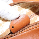 GUCCI Web Sherry Line Shoulder Bag Leather Brown Red Green Auth BD1064-24