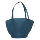 LOUIS VUITTON Epi Saint Jacques Shopping Shoulder Bag Blue M52275 LV Auth BD109-1