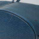 LOUIS VUITTON Epi Saint Jacques Shopping Shoulder Bag Blue M52275 LV Auth BD109-14