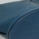 LOUIS VUITTON Epi Saint Jacques Shopping Shoulder Bag Blue M52275 LV Auth BD109-11