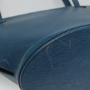 LOUIS VUITTON Epi Saint Jacques Shopping Shoulder Bag Blue M52275 LV Auth BD109-9